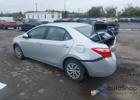 2018 Toyota Corolla Le из США, поврежденный, VIN 2T1BURHE5JC099116
